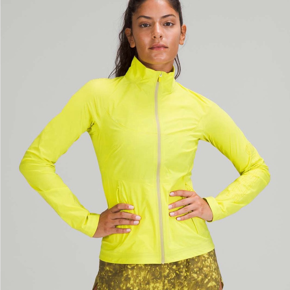 Lululemon Athletica Yellow Performance Jacket
